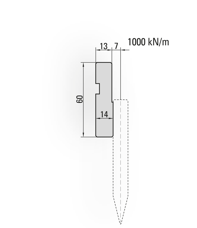 10.400-500X Houder Buiglijsten Systeem A L=500 mm
opm. 2 stuks