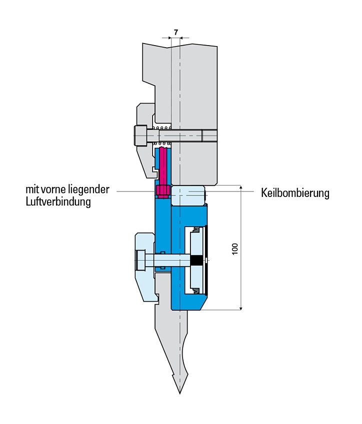 50.820X RAPID Pneum. Bovenklemming met de hartlijn 7,0 mm uitvoering
Opm. 15 stuks
Kan zijn dat de pakkingen vervangen moeten worden
Geen pneumatische besturingskast (50.650 o.i.d)