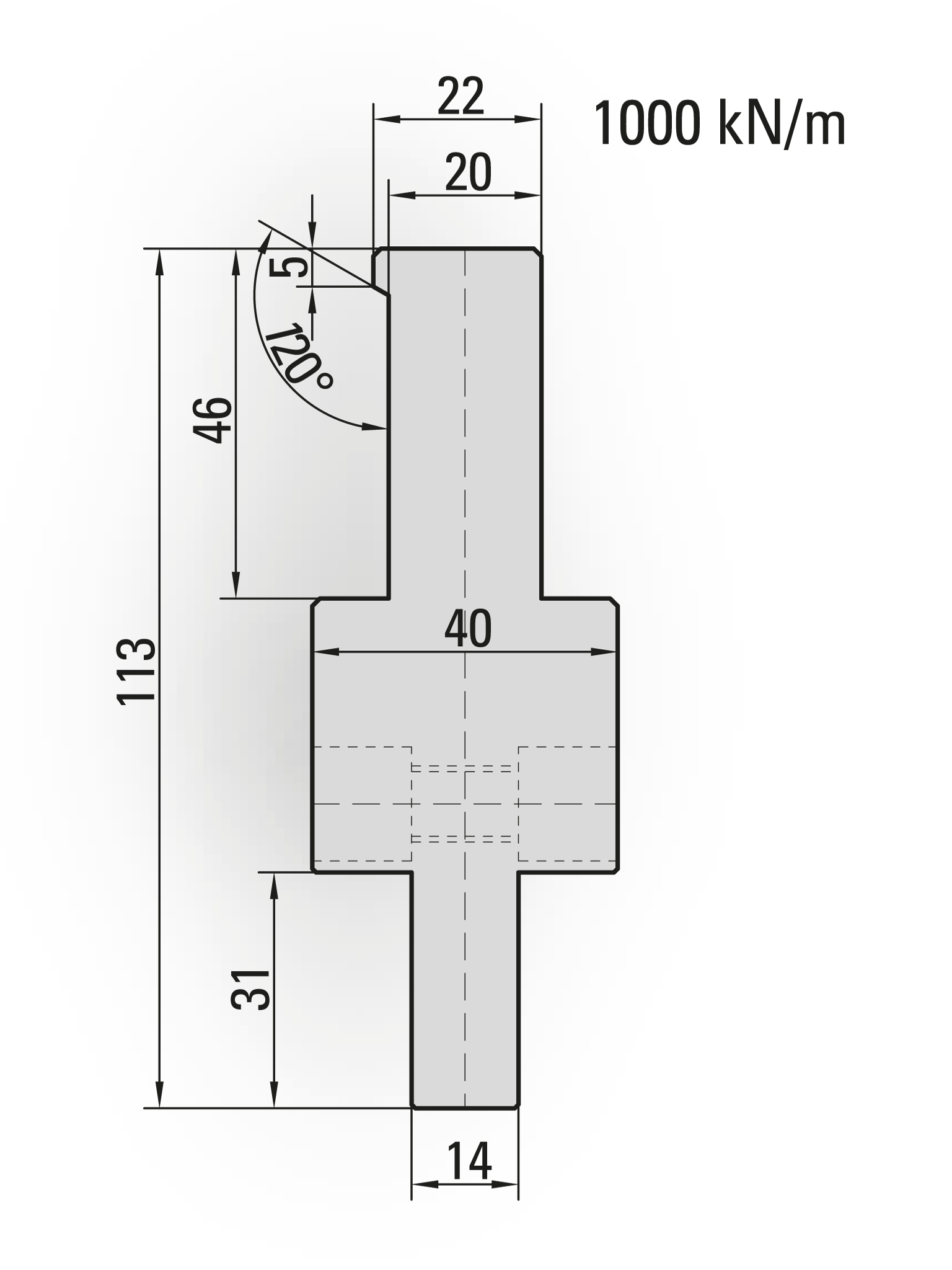 Bovengereedschap Adapter Beyeler S