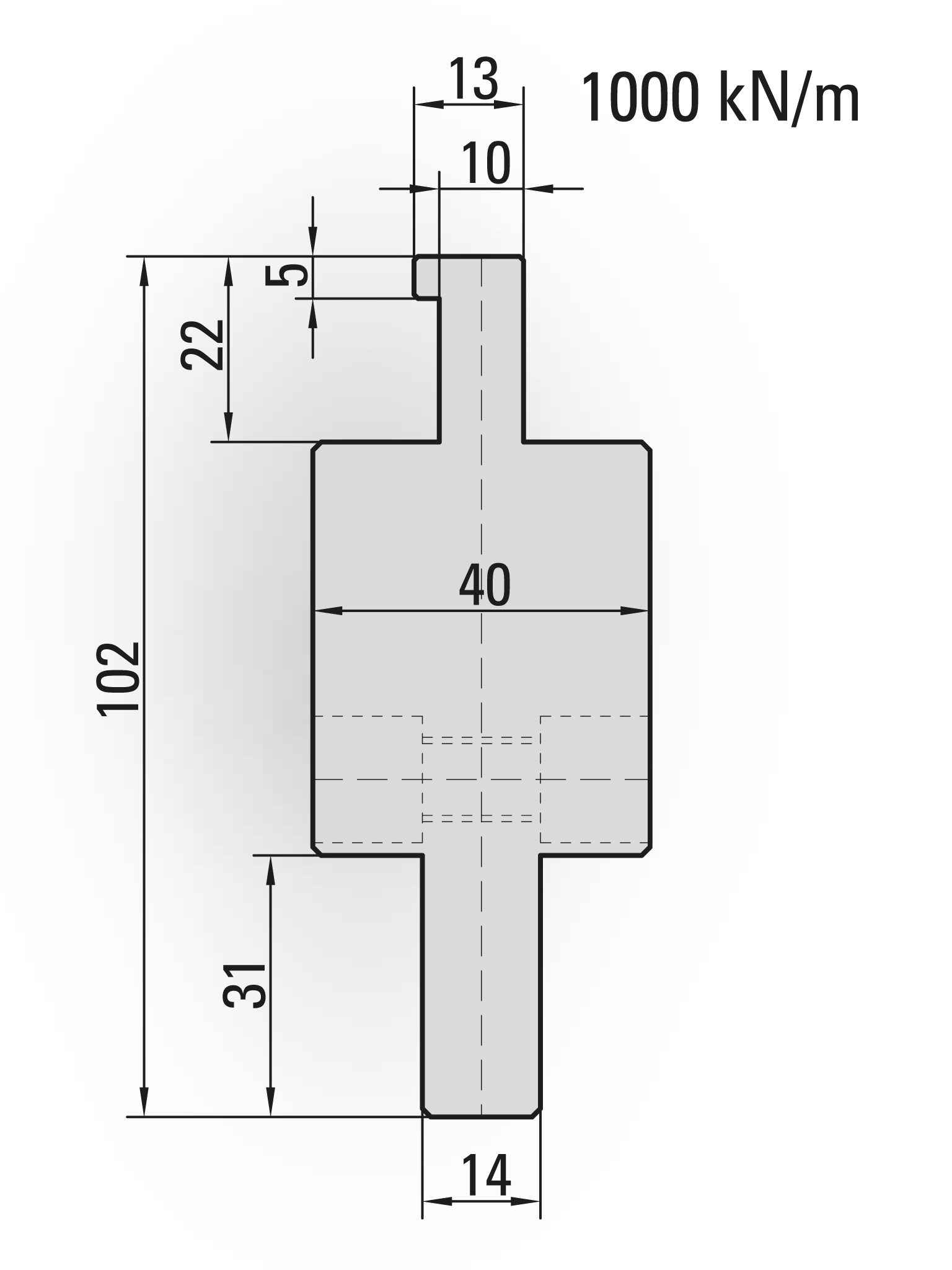 Bovengereedschap Adapter LVD