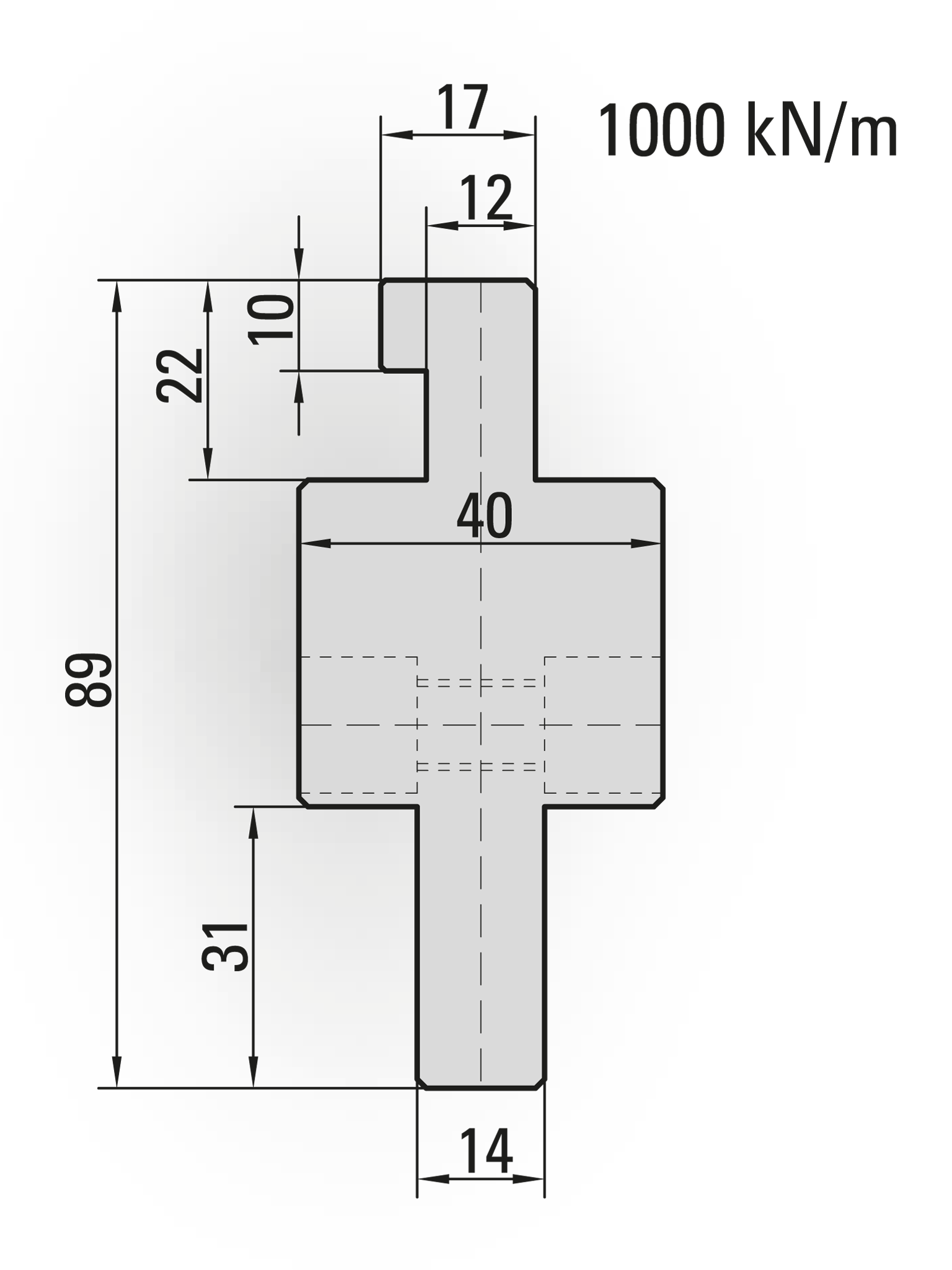 Bovengereedschap Adapter Haco