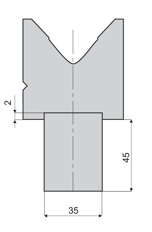 Opspanlip Weinbrenner 35x47