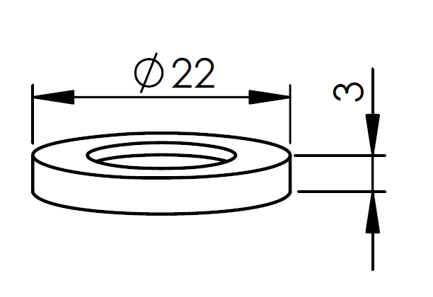 AM325-325-2X AM-DISC HEAD PROTECTION Ø 21 CERAMIC