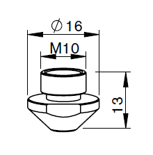 AM325-4015CPX AM-NOZZLE Ø 1.5 CP