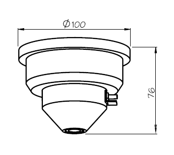 AM343-1690 AMADA-SENSOR CONE HS98