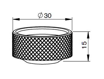 AM367-0269 AM-MB-NOZZLE NUT SHORT