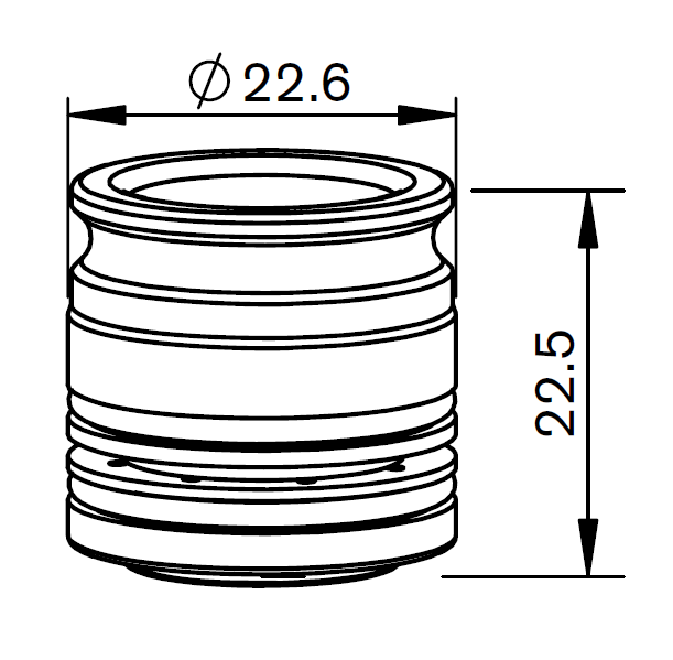 AM367-0360V AM-NOZZLE ADAPTOR WITH HOLES