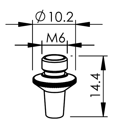 BL355-5014 BL-NOZZLE  Ø 2.0