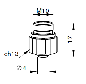 BY310-1913CPX BY-NOZZLE Ø1.75 HD CP