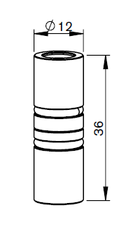 BY327-3210 BY-WATER CONNECTOR MALE + FEMALE
