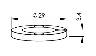 BY328-328-1 BY-DISC PTFE