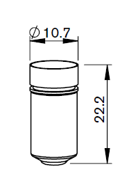 CN306-4636 CN-NOZZLE Ø 1.5 W/O'RING