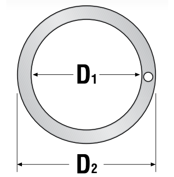 DS4F 114 F Station Onderlegring t.b.v. matrijs set van 12 stuks (0,8 mm)