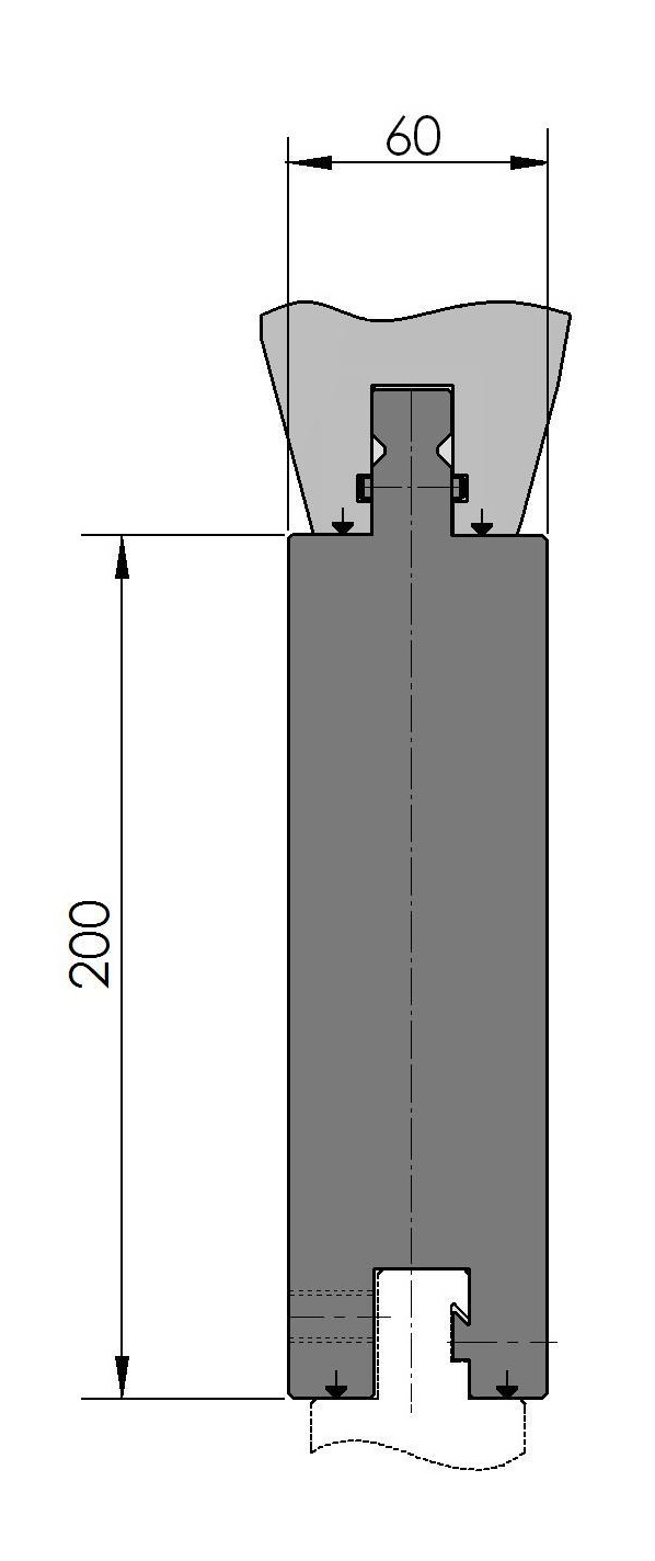 W352319 HU-134/1 - H=200 - 515 mm