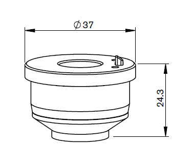 HW405-1201 HW-CERAMIC NOZZLE HOLDER