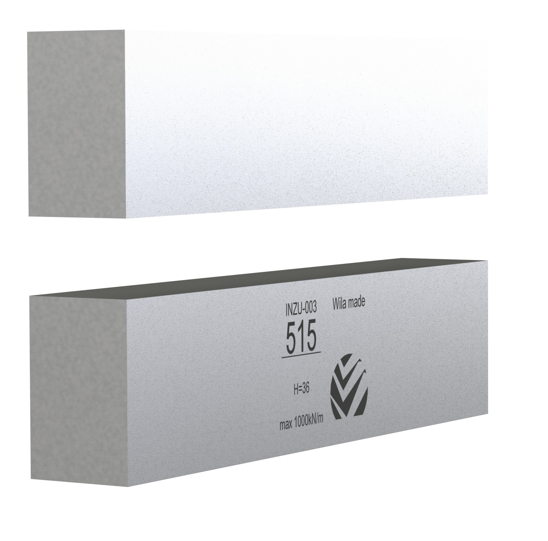 W103449 INZU-003 - Pletgereedschap - H=36 - L=515 mm