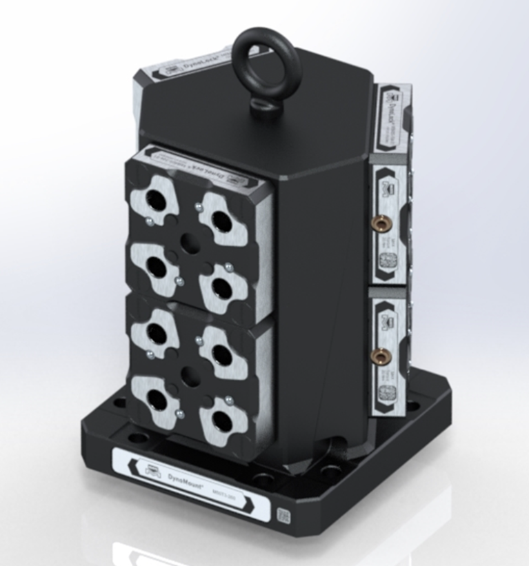 M50T3-260-01 DynoMount 52 Serie Spantoren 3-zijde
Met Werkstukopspansystemen
Hoog 260,0 mm