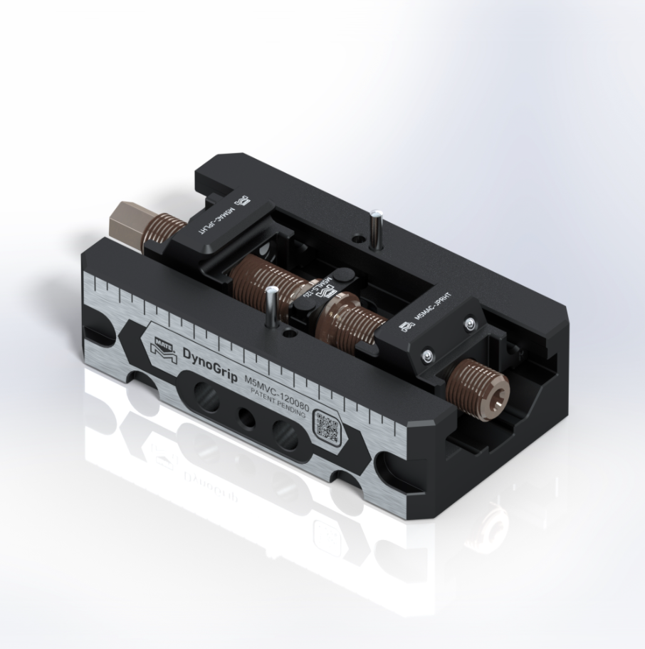 M5MVF-120080 Dynogrip 52 serie  Nulpuntspansysteem
Klembereik 120,0 mm
Spanbekbreedte 80,0 mm
Zonder PullStuds&Spanbek