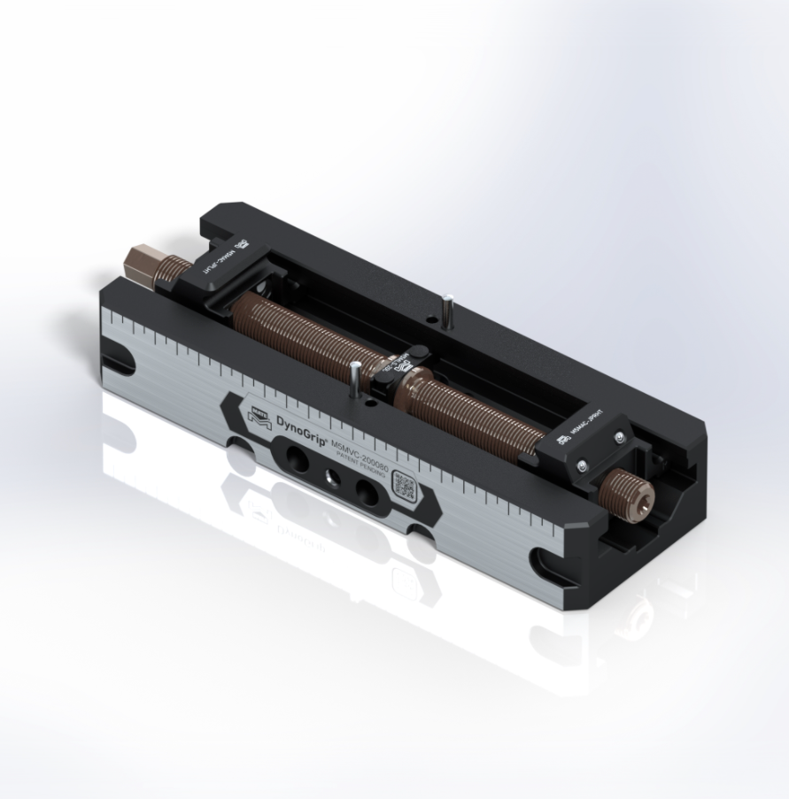 M5MVF-200080 Dynogrip 52 serie  Nulpuntspansysteem
Klembereik 200,0 mm
Spanbekbreedte 80,0 mm
Zonder PullStuds&Spanbek