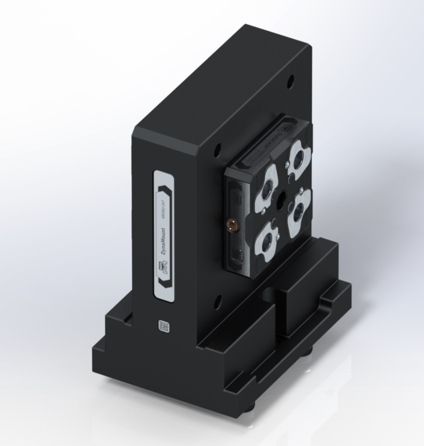 M90B2-247-01 DynoMount 96 Dual Right Angle tweezijdig
Hoog 247,0 mm
Met werkstukopspansystemen - serie 52