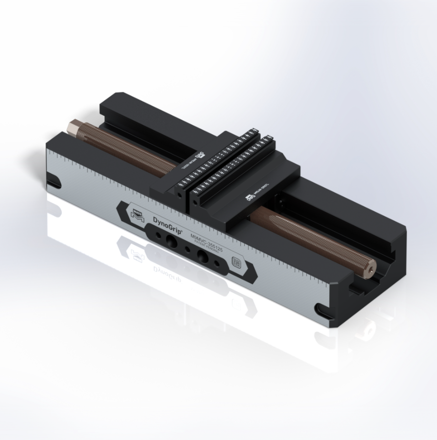 M9MVE-355125 Dynogrip 96 serie Nulpuntspansysteem
Klembereik 355,0 mm
Spanbekbreedte 125,0 mm
Zonder PullStuds
