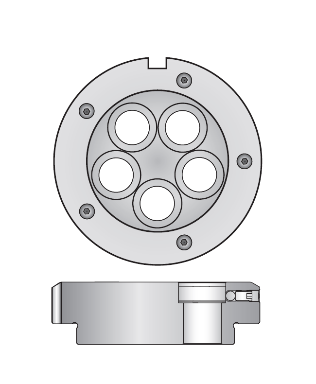 MATE00561 Multi Tool Matrijshouder 5-Voudig Ø16,0 mm