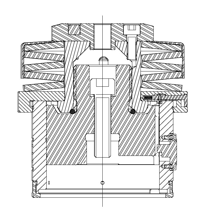 MATE00869 Stempelhouder Fully Guided Xcel 3-1/2"