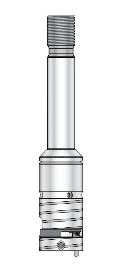 MATE02521 TTT QCT™ B Station Stempelhouder Rond & Vorm
(Stempel Rond voorzien van spie)