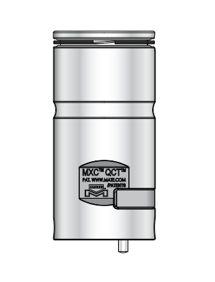 MATE02524 MXC QCT™ B Station Stempelhouder alleen voor Rond
(Stempel Rond zonder spie)