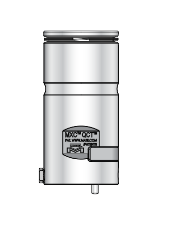 MATE02525 MXC QCT™ B Station Stempelhouder Rond & Vorm
(Stempel Rond voorzien van spie)