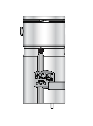 MATE02526 MXC QCT™ ABS B Station Stempelhouder Rond & Vorm
(Stempel Rond voorzien van spie)
