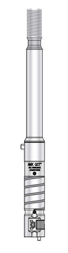 MATE02553 AMX QCT™ A Station Stempelhouder alleen voor Rond
(stempel Rond zonder spie)