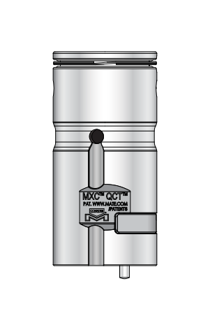 MATE02568 MXC QCT™ ABS B Station Stempelhouder alleen voor Rond
(Stempel Rond zonder spie)