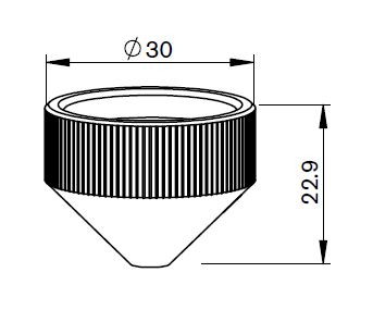 MB316-0512 MB-OUTER NOZZLE 2.5