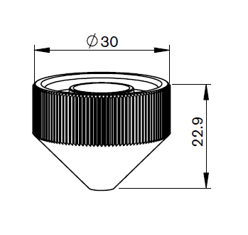 MB334-1661 MB-NOZZLE Ø 1.7