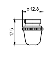 MG356-2190 MG-NOZZLE Ø 1.6 Long