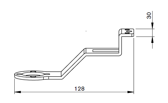 MZ309-0281 MZ-STYLUS ARM - STEEL