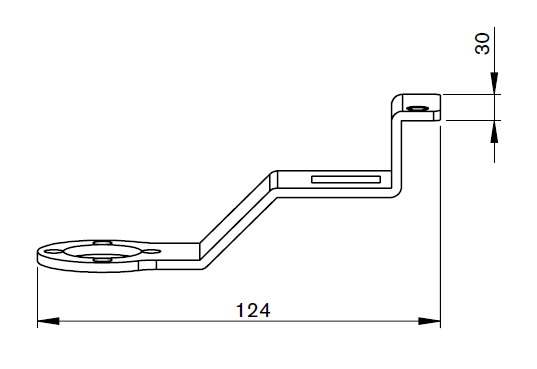 MZ309-0580 MZ-STYLUS ARM WITH SCREW M6