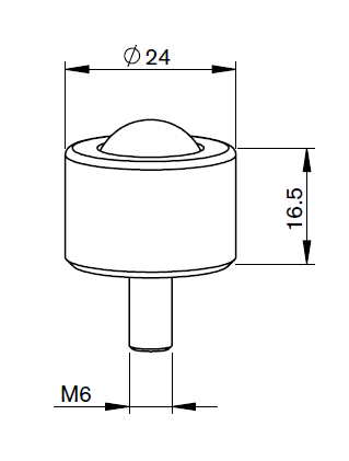 MZ309-Z580X MZ-FREE TABLE ROLLER PKG 10