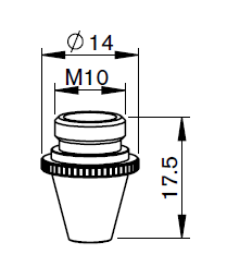 MZ322-0030CPX MZ-NOZZLE Ø 3.0 CP