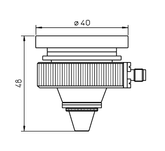 MZ335-0016 MZ-HEAD W/CERAMIC SPACER