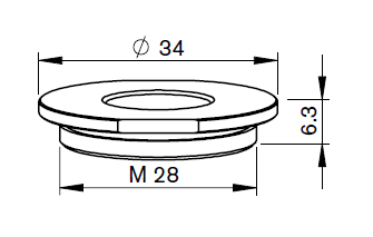 MZ335-1101 MZ-COPPER NUT