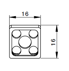 MZ335-1850 MZ-CONNECTOR COVER - PTFE