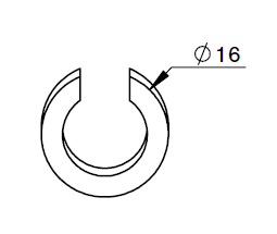 MZ335-1870 MZ-COVER CLIPS - PTFE