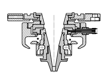 MZ368-0060 MZ-H.G. HEAD W/CERAMIC SPACER