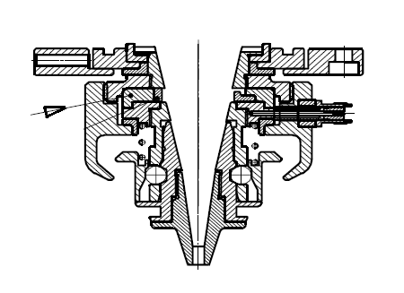 MZ368-0070 MZ-H.G. HEAD W/CERAMIC SPACER