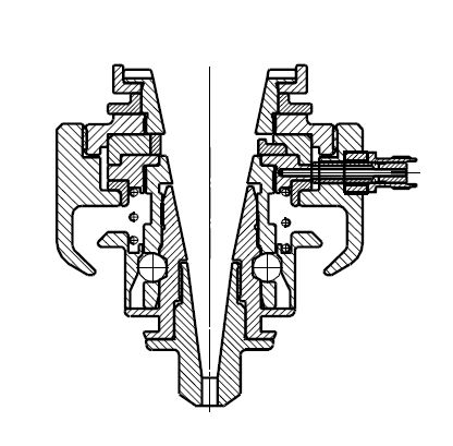 MZ368-0085 MZ-H.G. HEAD W/PPS SPACER