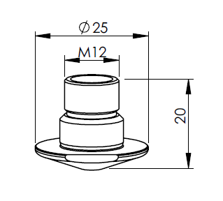 MZ368-4500CP MZ-NOZZLE Ø 3.5 CP
