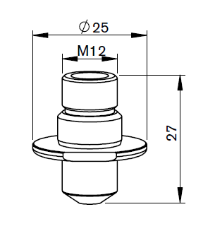 MZ373-1584 MZ-NOZZLE PENCIL Ø 1.8 CP
