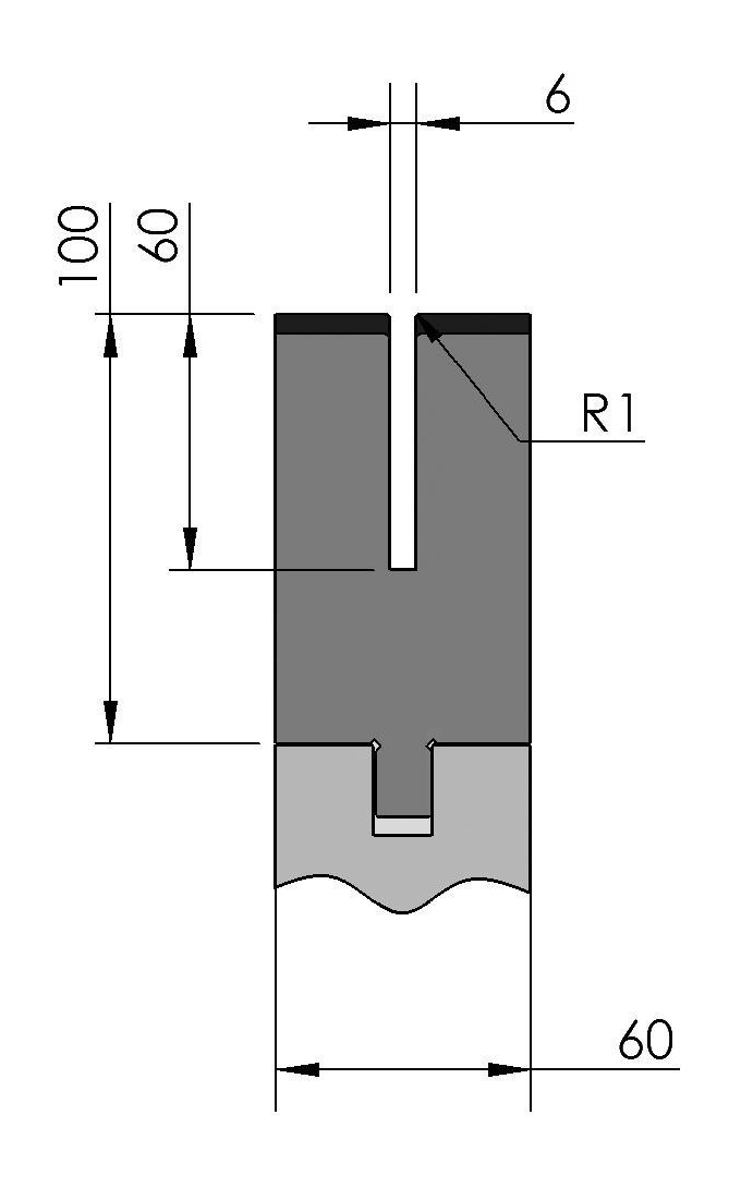 W277290 OZU-382/1 - U=6  - R=1,0 - L=515 mm